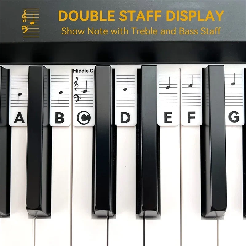 🎁  47% OFF🔥🔥--🎄Removable Piano Keyboard Note Labels