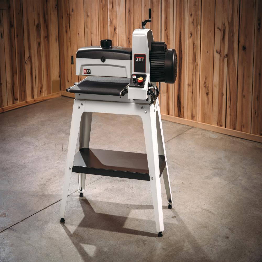 JWDS-1632， 16-32 Drum Sander with Stand ;