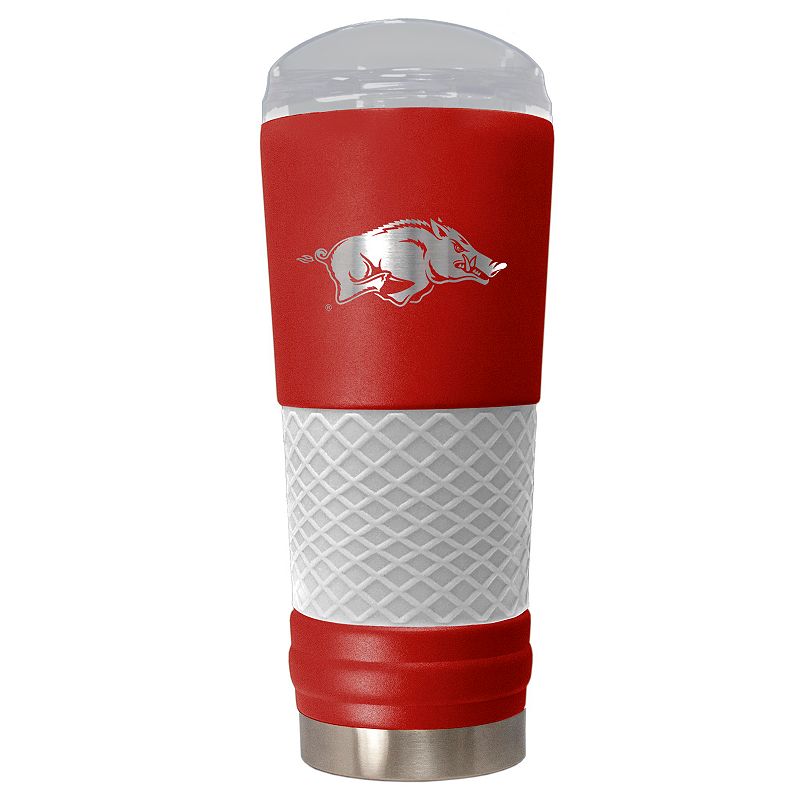 Arkansas Razorbacks Vacuum Insulated Powder-Coated Tumbler