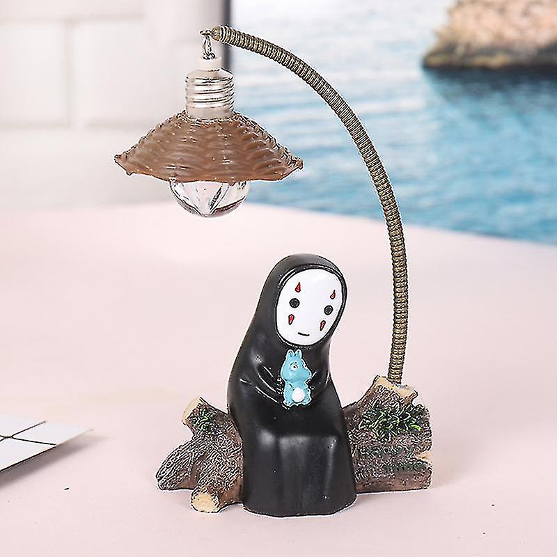 Spirited Away No Face Man Night Light Chi Hiro Table Desk Lamp Miyazaki Hayao