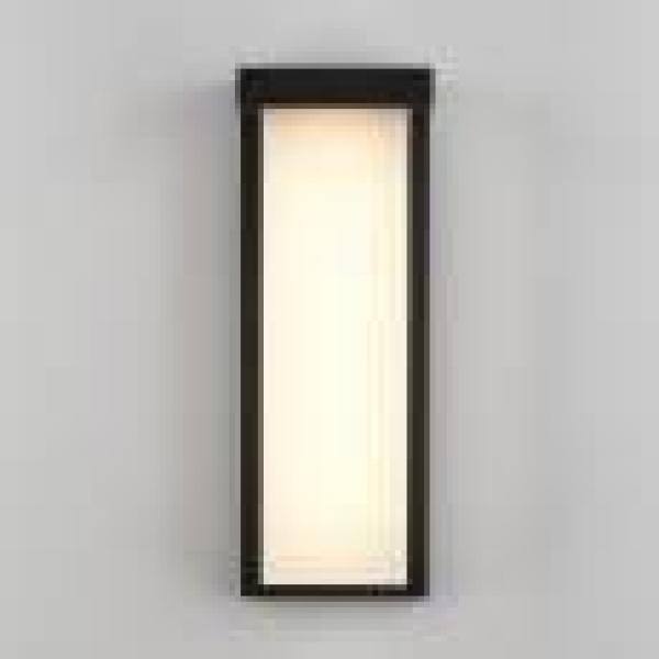 Artika Skeet Black Modern Integrated LED Outdoor Hardwired Garage and Porch Light Lantern Sconce SKT-BL