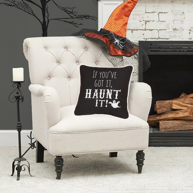 X 10 quot If You x27 ve Got Haunt It Embroidered Halloween Throw Pillow