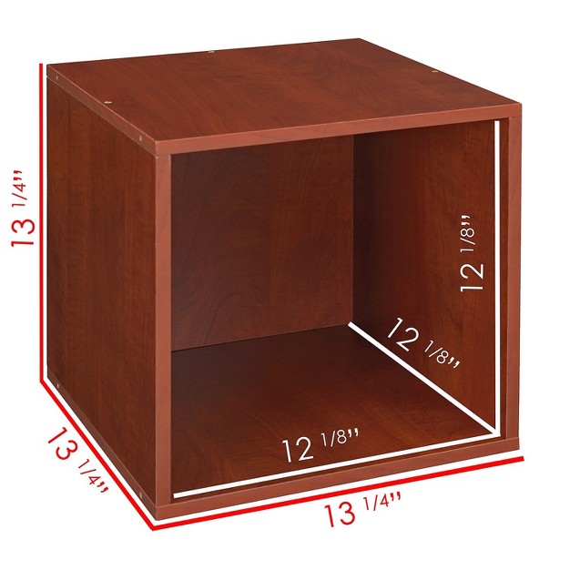 Niche Cubo Stackable Storage Cube Cherry pc1211wc