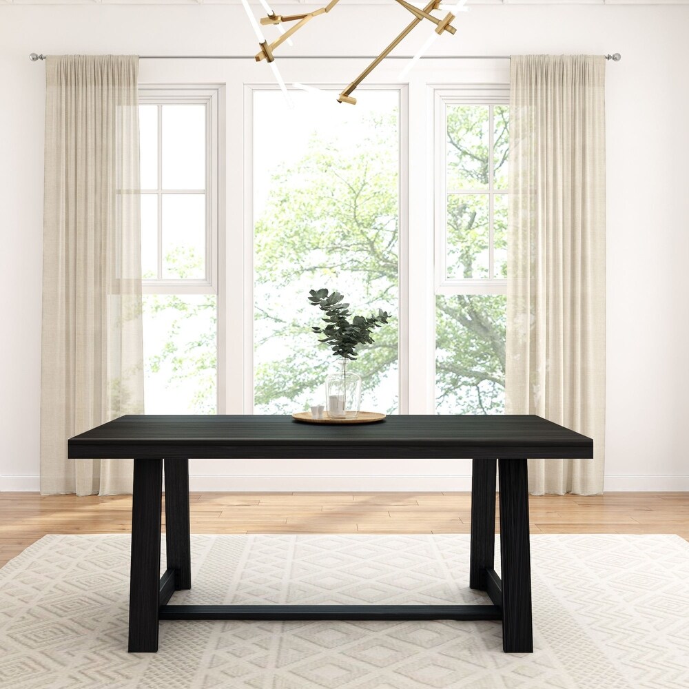 Plank and Beam Classic Solid Wood Dining Table   72