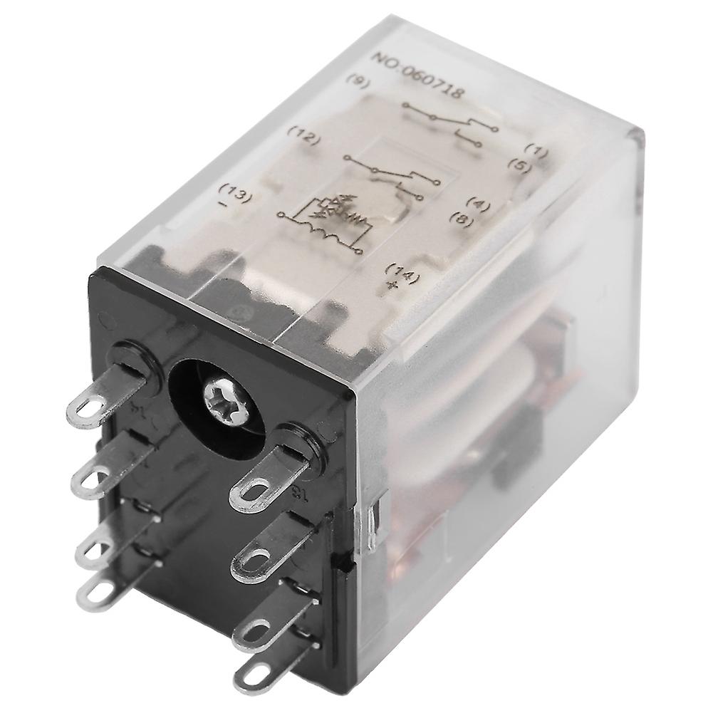 8 Pin Mini Power Intermediate Relay Electromagnetic Relay 5a 24vdc