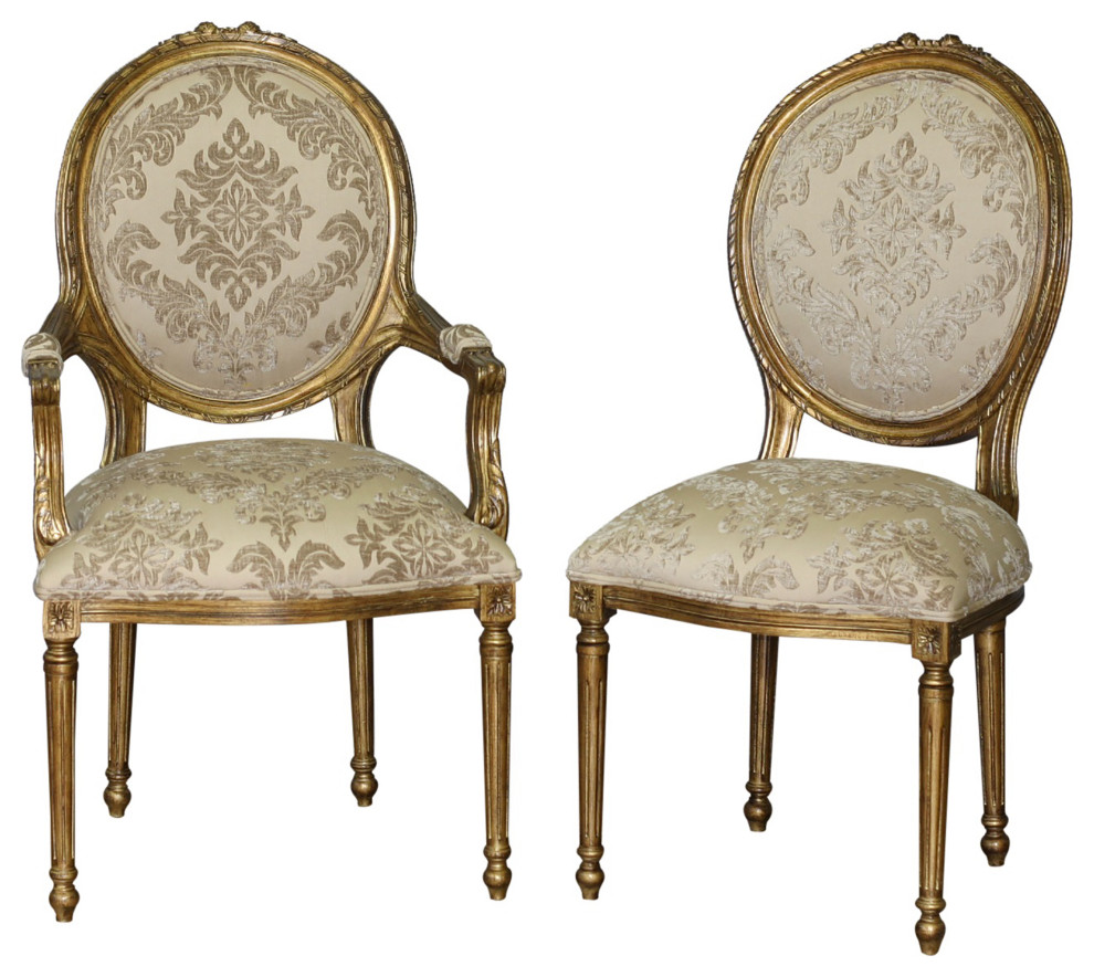 Victory Arm Chair   Traditional   Dining Chairs   by Moretti  x27s Design Collection  INC  Houzz