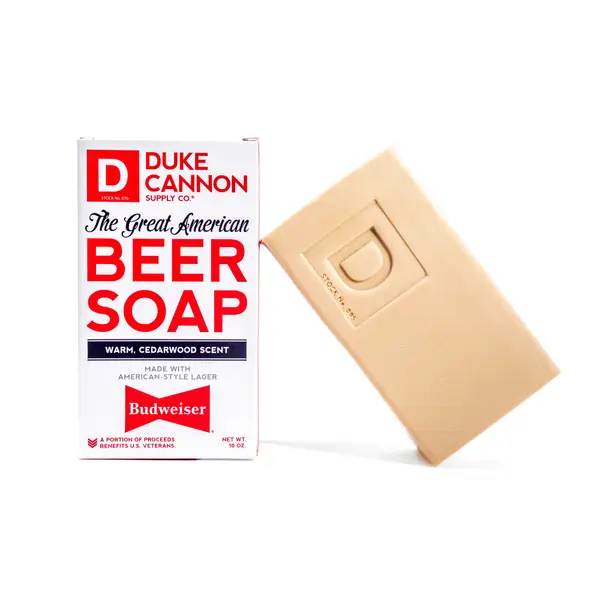 Duke Cannon Great American Budweiser Soap