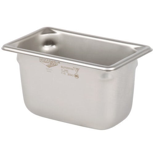 Vollrath 3094-2 Super Pan V - Ninth-Size， 1-1/8 Quart