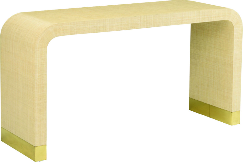 Waterfall Console   Contemporary   Console Tables   by HedgeApple  Houzz