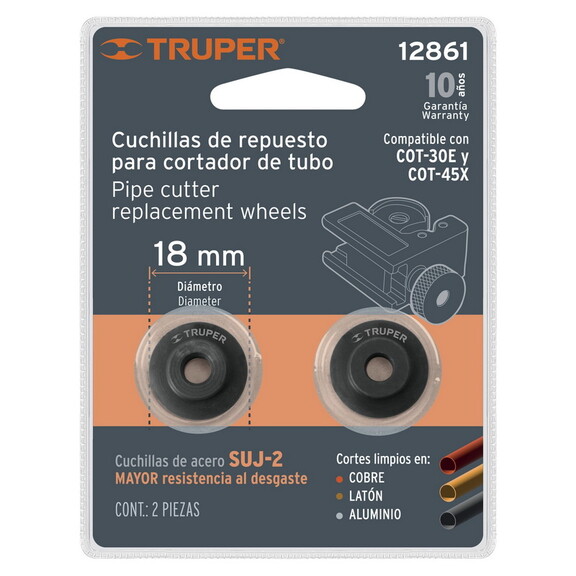 Truper 12861 Replacement 1 3/4 Copper Pipe Cutter...