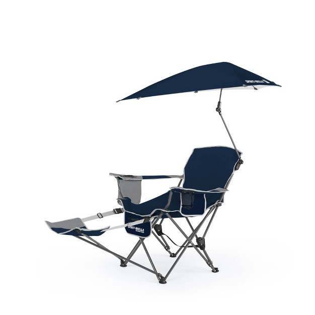 Sport brella Portable Recliner Chair Midnight Blue