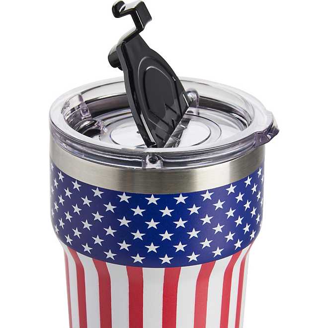 Magellan Outdoors Throwback Stars and Stripes 12 oz Tumbler