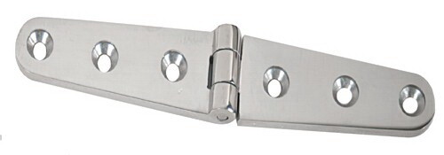 Whitecap S 3430C Hd Stamped S.S. Strap Hinge 6'