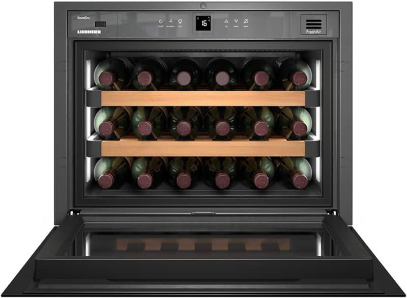 Liebherr 24 Black Frame Built-In Wine Storage Cabinet