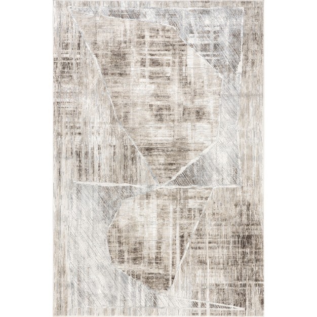 Nuloom Karly Distressed Geometric Area Rug