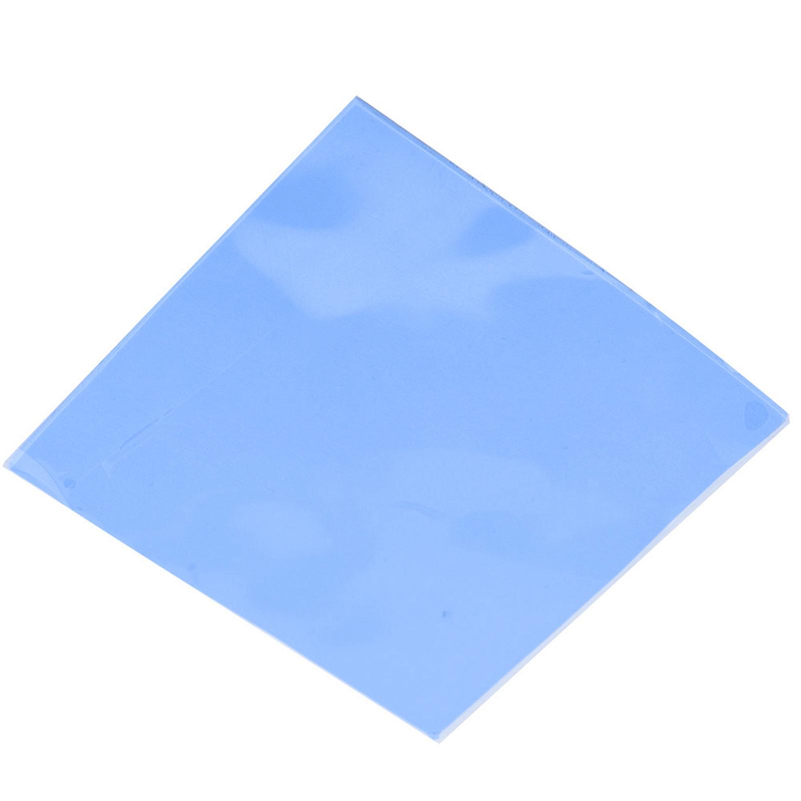 100mm X 100mm X 3mm Cpu Chip Heatsink Cooling Thermal Conductive Silicone Pad