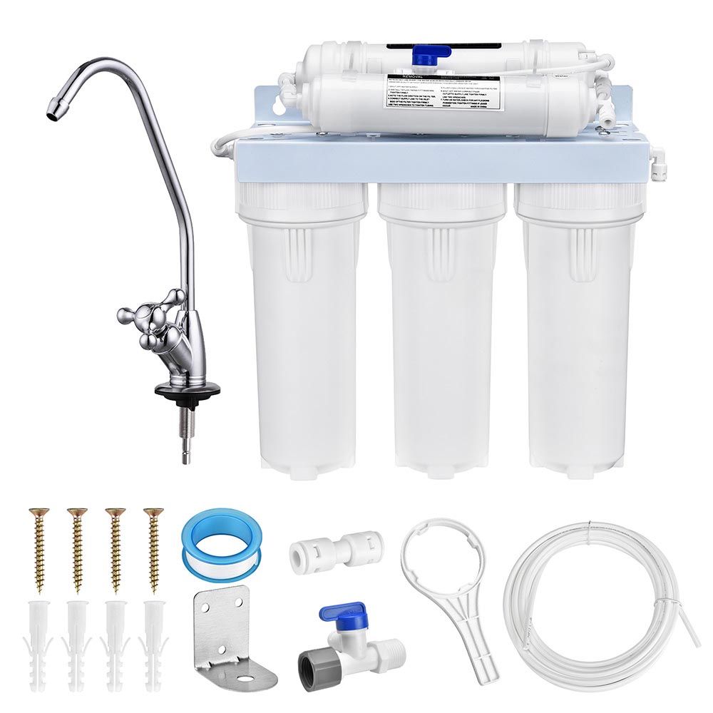 Yescom 5-Stage Water Filter 50 GPD Ultrafiltration Filtration