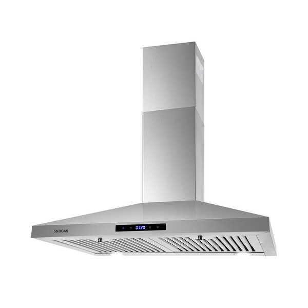 30 Inch Wall Mount Kitchen Hood 350 CFM