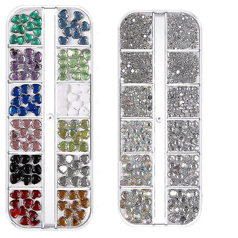 2pcs Sequin For Women Nails Decoration Nail Design Craft