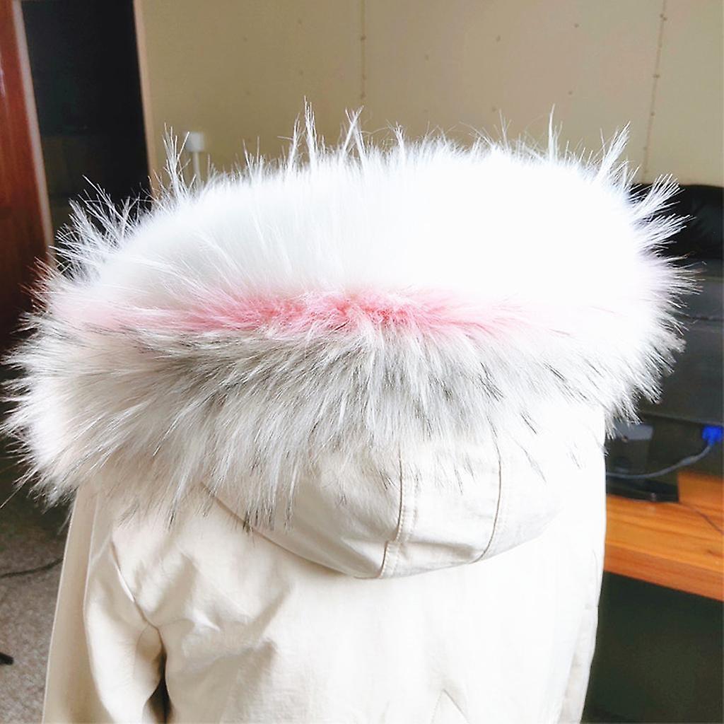 3-color Faux Fur Collar Scarf Thick Jacket Sweater Long Clothes Accessory