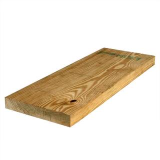 2 in. x 10 in. x 12 ft. #2 Prime Pressure-Treated Ground Contact Southern Pine Lumber 2534954