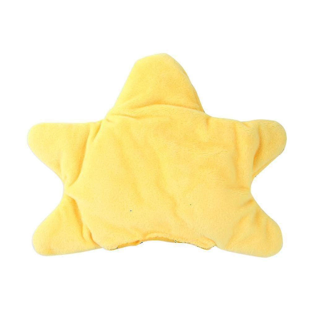 Cute Hat For Cat Starfish Dress Up Costume Pet Cap Soft Warm Yellow Headwear