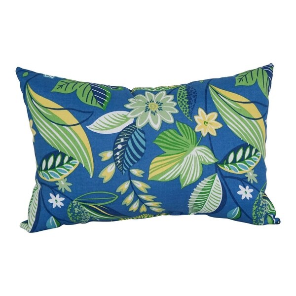 19-inch by 11-inch Outdoor Throw Pillows (Set of 2， Multiple Patterns) - 19 x 11