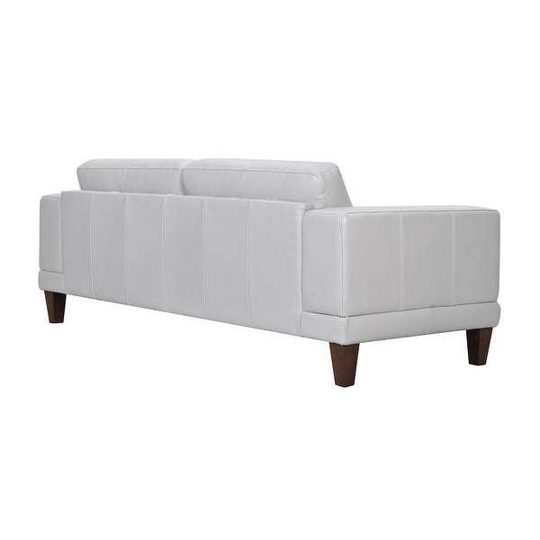 Wynne Modern Genuine Leather Sofa