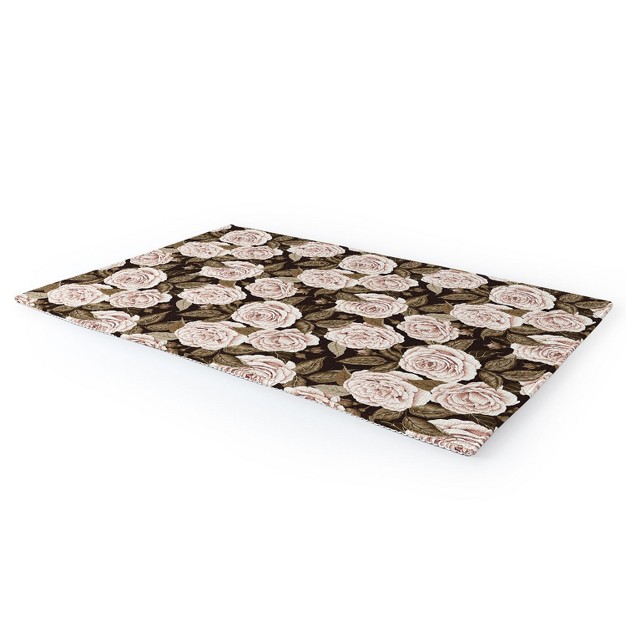 Avenie A Realm Of Roses Dark Academia Outdoor Rug Deny Designs