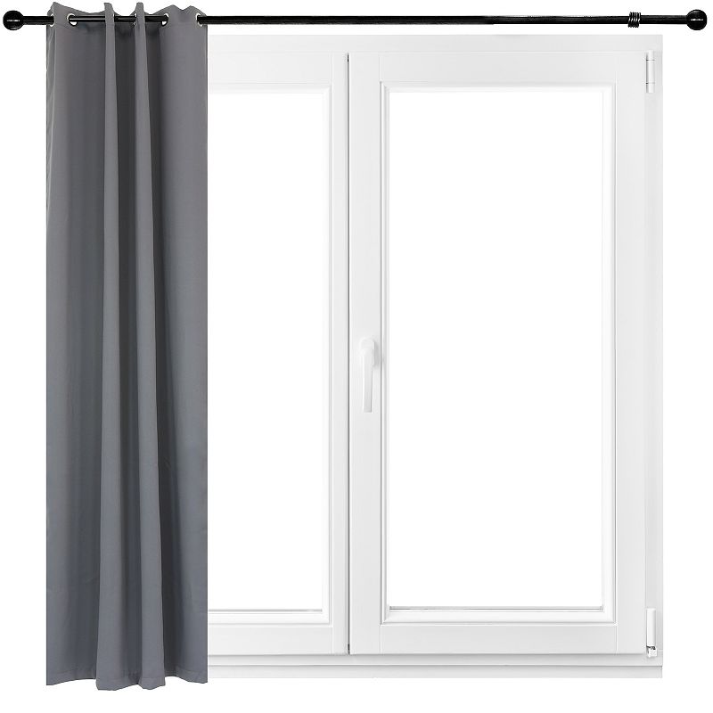 Indoor/Outdoor Blackout Curtain Panel with Grommet Top - 52 x 120 in (1.32 x 3 m) - Blue