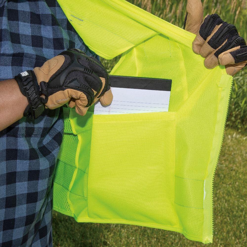 Klein Tools High-Visibility Safety Vest - M/L 60269 from Klein Tools