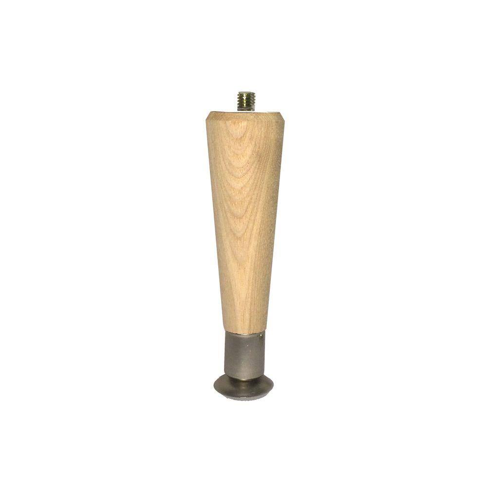 Waddell 5-12 in. Hardwood Round Taper Leg 2506