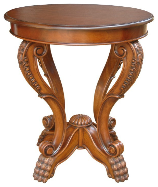 Anderson Teak ST 189 Victorian Claw Feet Side Table   Victorian   Side Tables And End Tables   by Uber Bazaar  Houzz