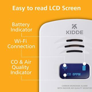 Kidde Kidde Smart Plug-In Carbon Monoxide with Indoor Air Quality Monitor 21031211