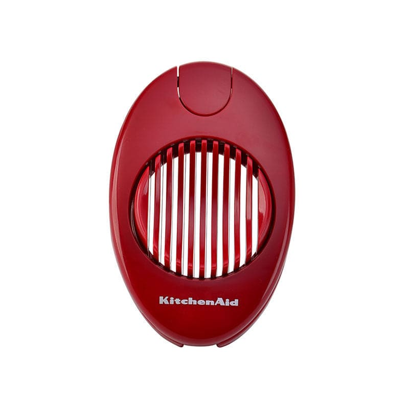 KitchenAid Red ABS Plastic/Stainless Steel Egg Slicer