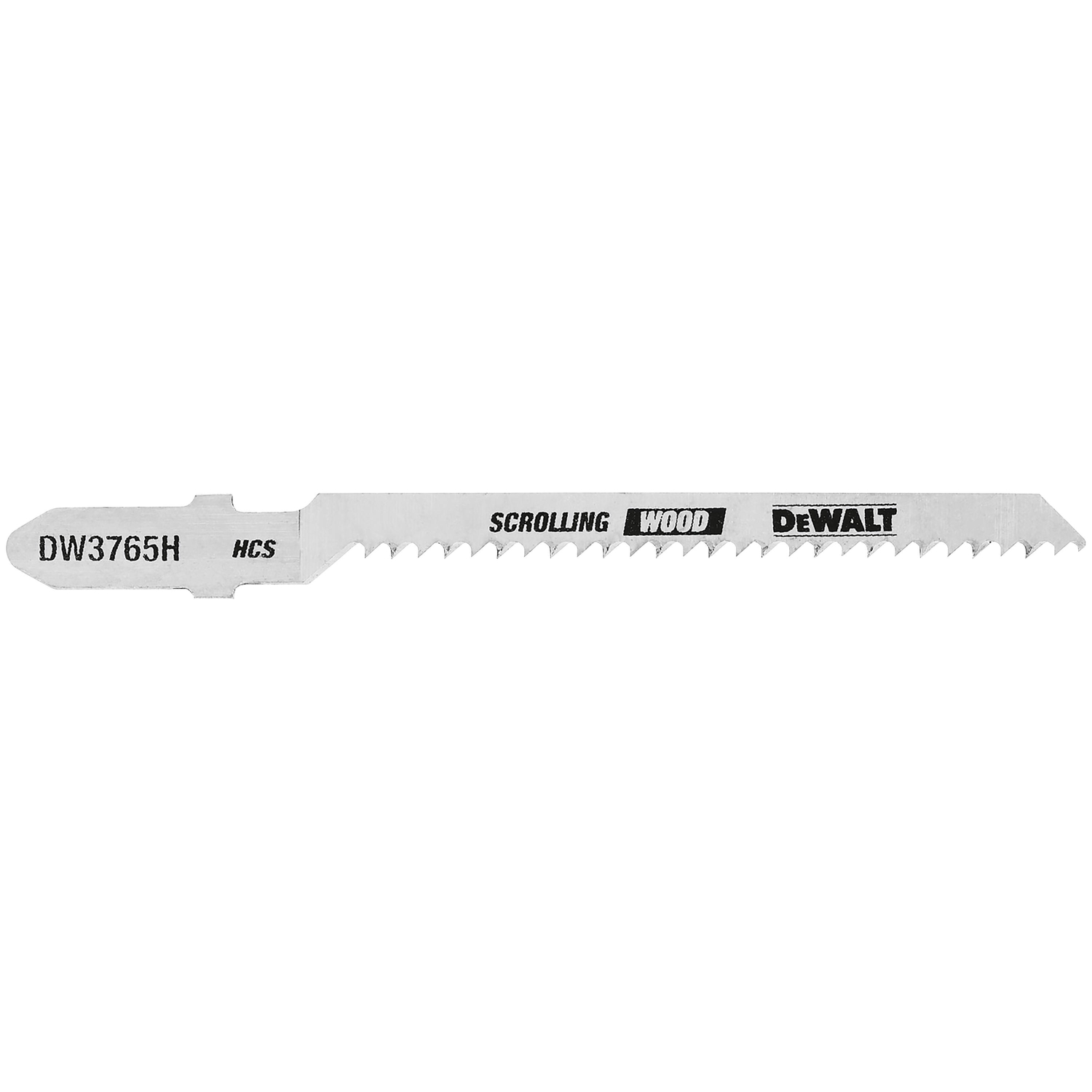 DW 3 in. High Carbon Steel T-Shank Jig Saw Blade 12 TPI 5 pk