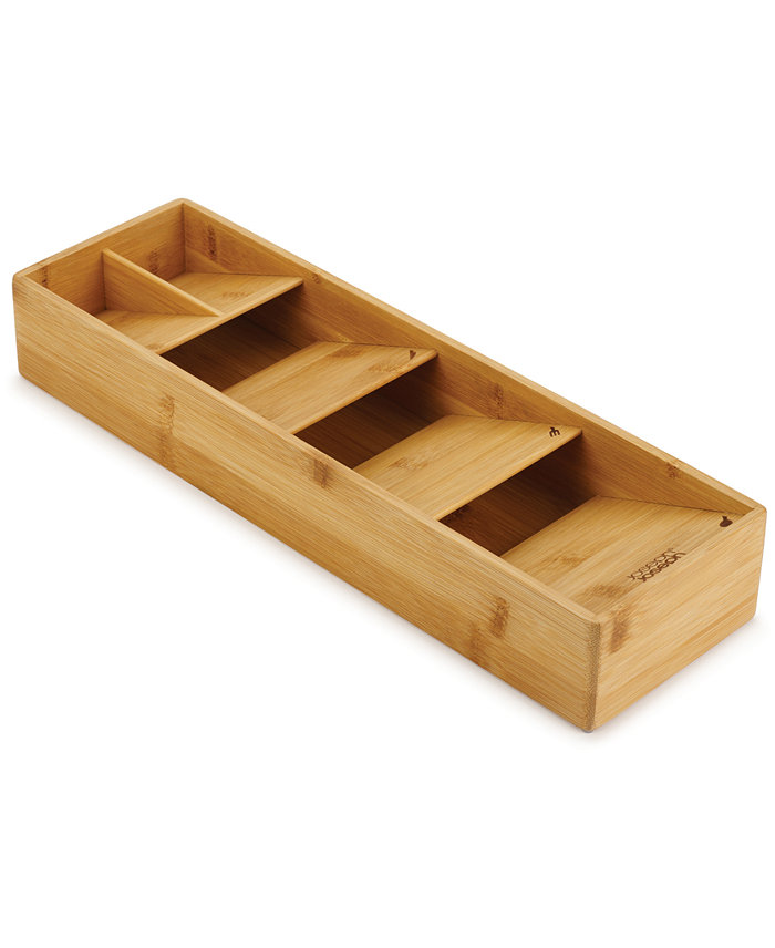 Joseph Joseph DrawerStore™ Bamboo Compact Cutlery Organizer