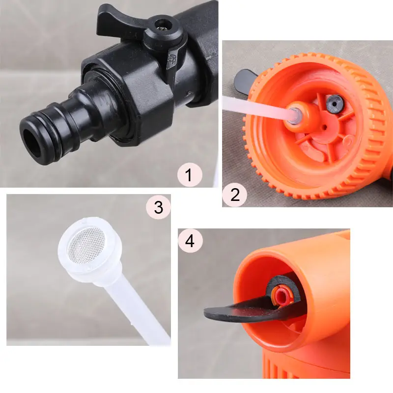 Hot Selling Best Hose End Sprayer For Liquid Fertilizer Five Ratios Hose Herbicide Sprayer