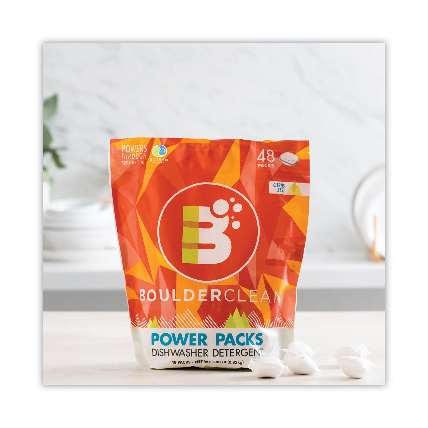 Dishwasher Detergent Power Packs by Boulder Clean BCL003663EA