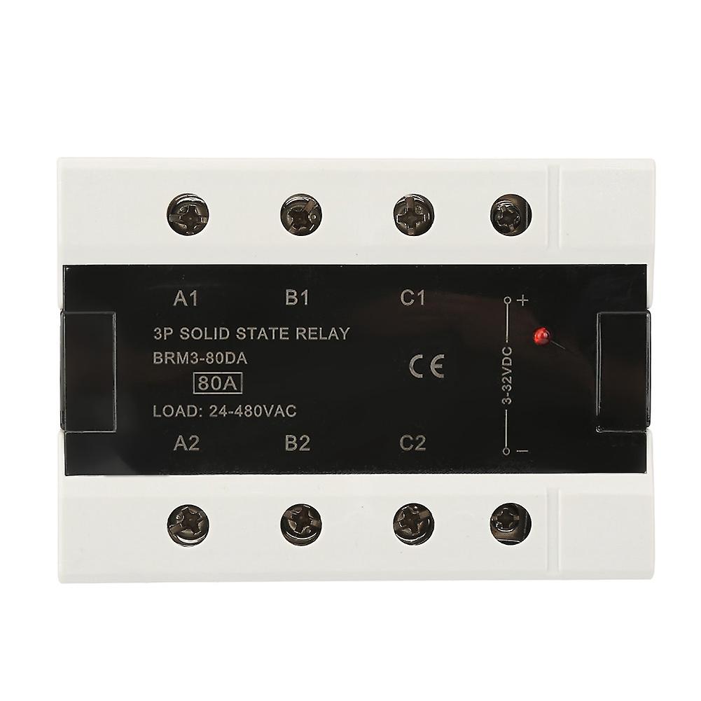 Load 24-480vac Three Phase Solid State Relay(brm3-80da)