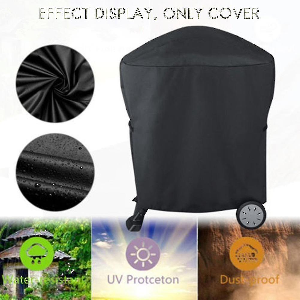 Waterproof Bbq Rolling Cart Grill Cover For Weber Q1000 Q2000 Series