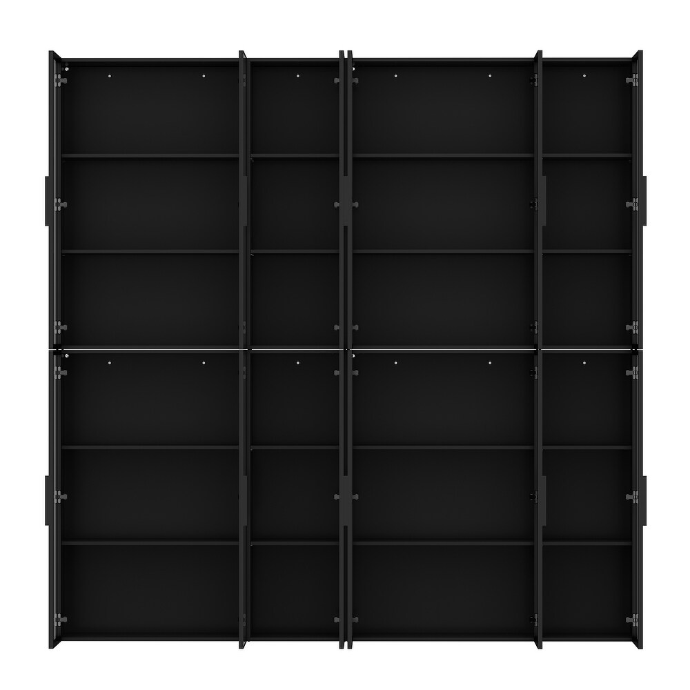 Modular Display Storage Cabinet w/Safety Features and Ambient Lighting