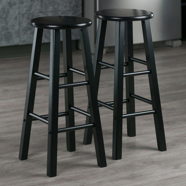 Element 2-Pc Bar Stool Set - 13.58 x 13.58 x 28.98 inches