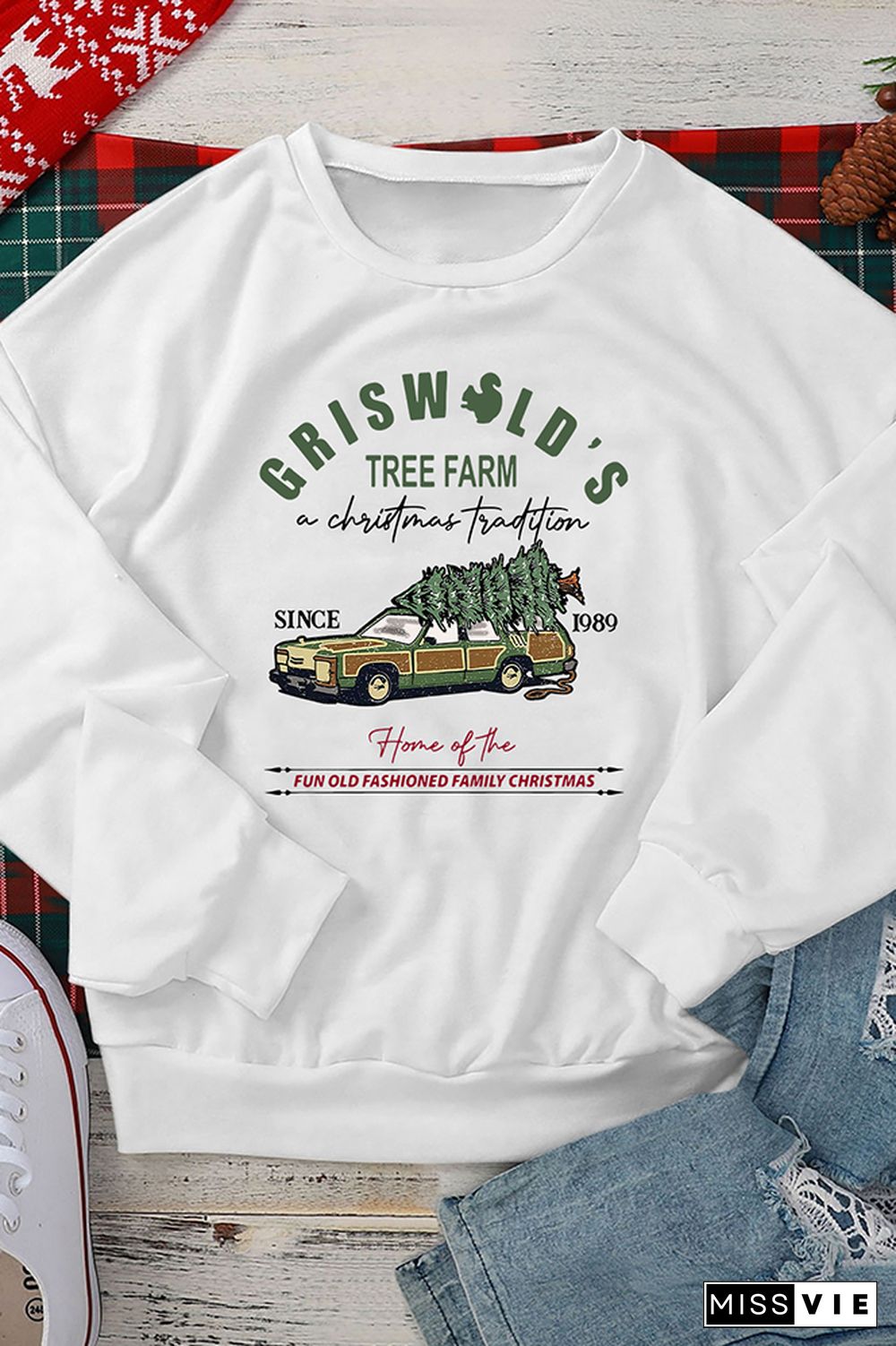 Griswold's Tree Farm since 1989 Sweatshirt Wholesale