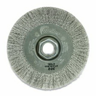 Weiler 804 00156 4 Narrow Crimped Wire Wheel 1/2...