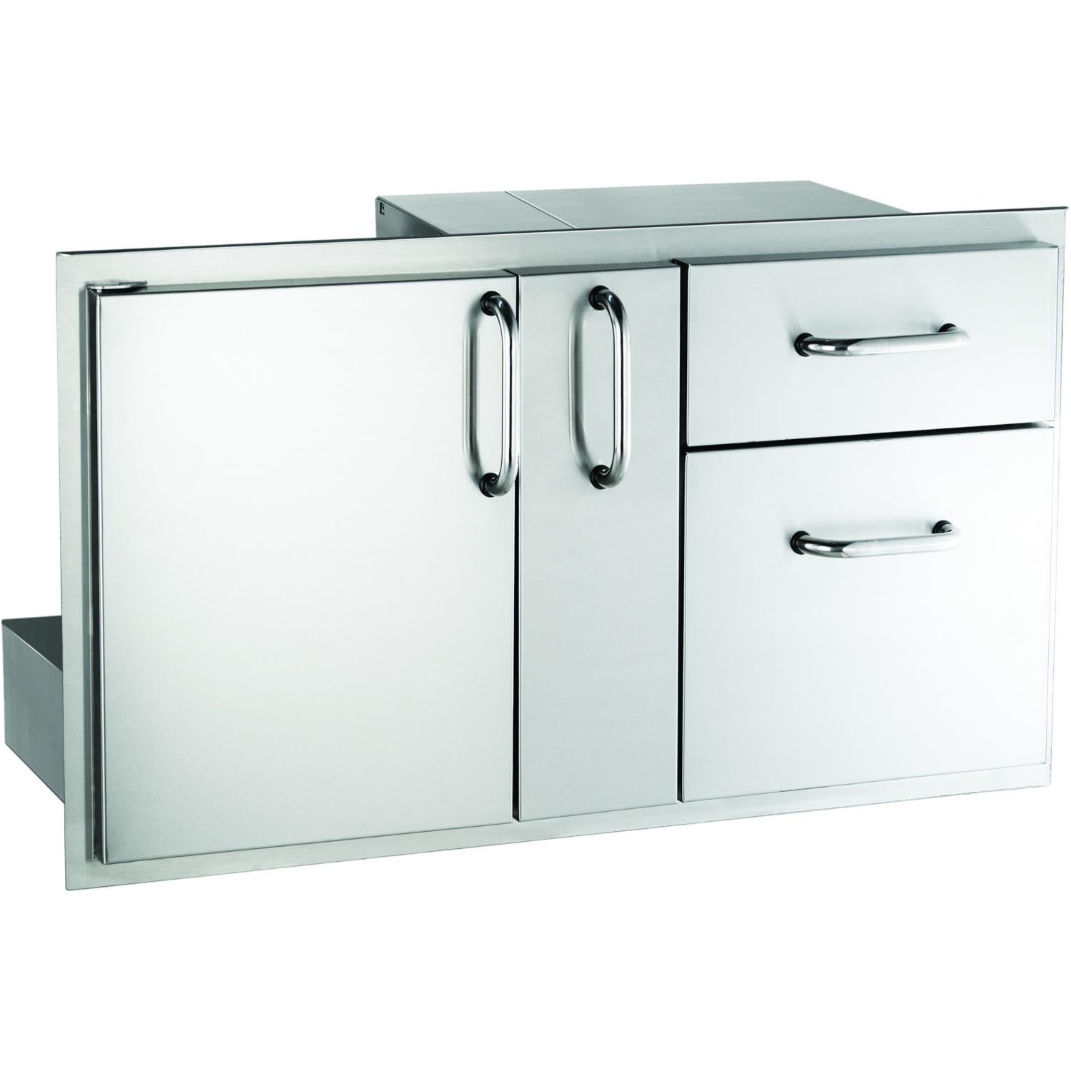 AOG Door With Double Drawer & Platter Storage