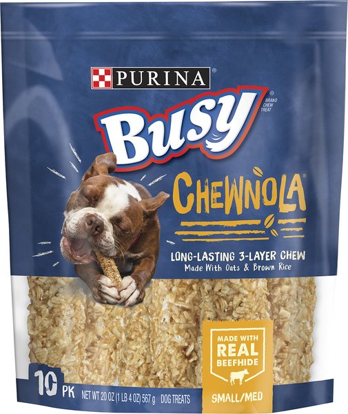 Purina Busy Bone Chewnola Long-Lasting Triple Layered Small/Medium Dog Treat