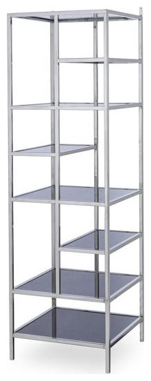 Rizo Tall Etagere   Contemporary   Bookcases   by V.S.D Furniture  Houzz