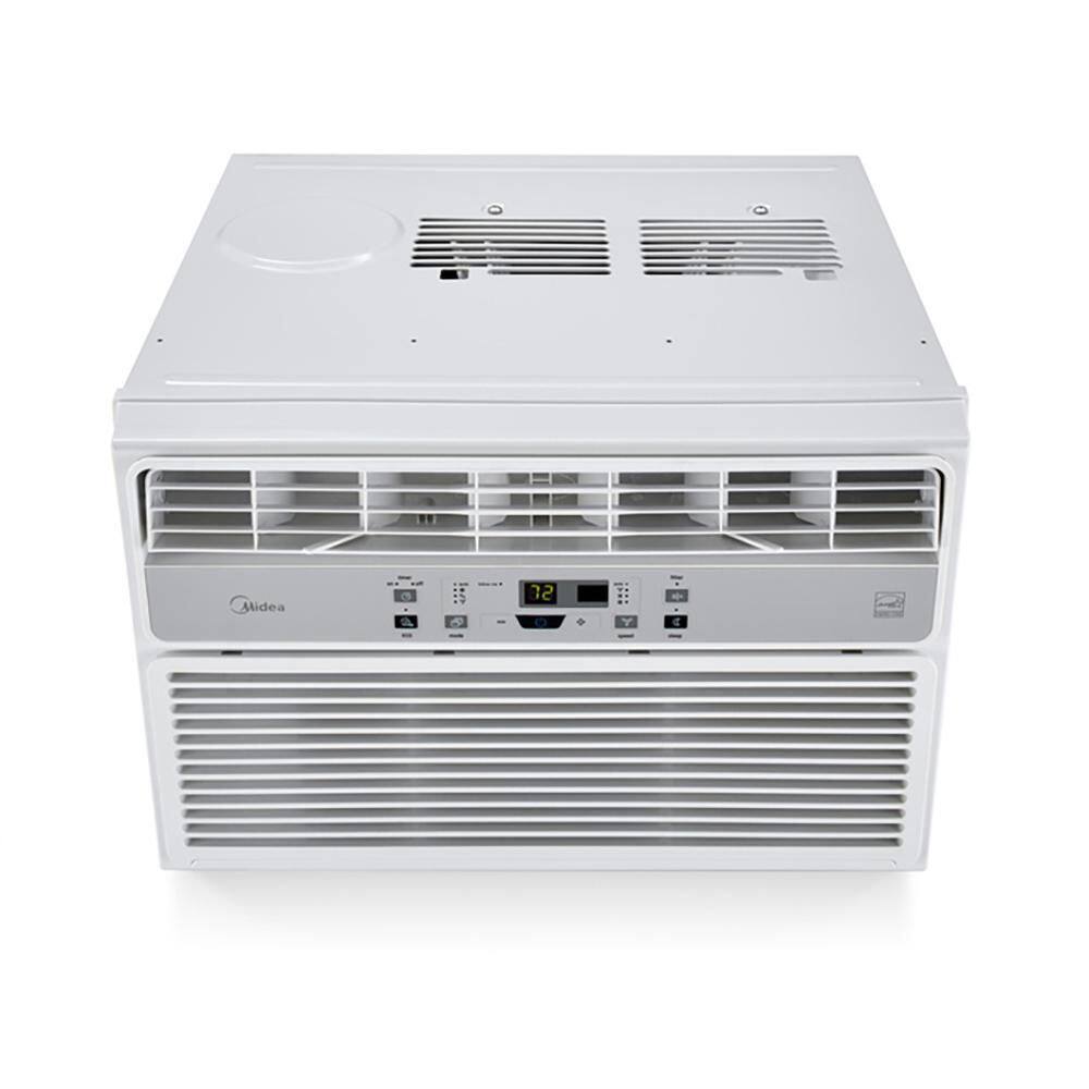 Midea 12000 BTU 208230-Volt Slide Out Window Air Conditioner Heat and Cool in White MWA12ER72