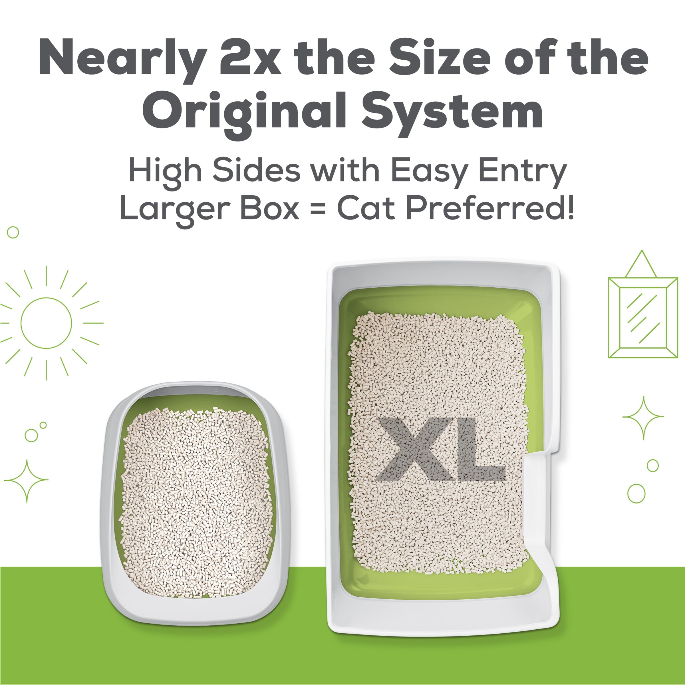 Purina Tidy Cats Breeze Cate Litter Box System Starter Kit Xl